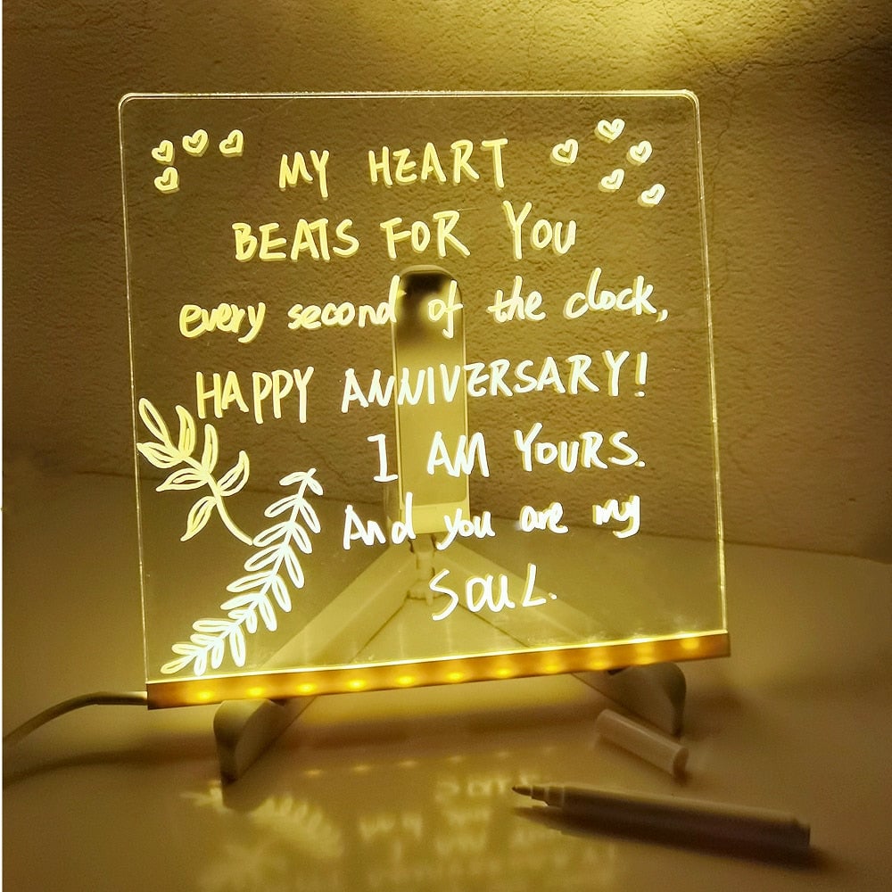✨LAST WEEK SPECIAL PRICE: ￡9.99!!⏳🎨Luminous Led Drawing Board For Children