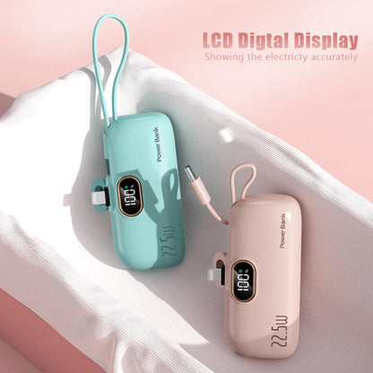 🔋✨FLASH SALE - ￡10.99!!👍5000mAh Mini Portable Charger Power Bank for phone