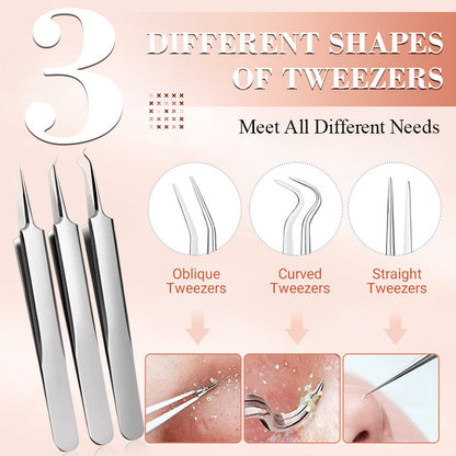 💓HOT SALE 50% OFF🔥Stainless Steel Blackhead Remover Tool Kit