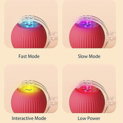 🐾 LIMITED-TIME 50% OFF! 💥 Smart Automatic Rolling Pet Ball – Obstacle Avoidance, Quick Charge, Interactive ✨