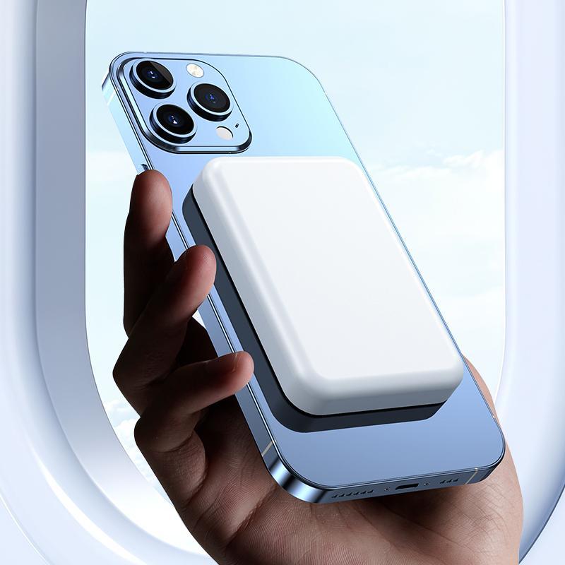 📢FLASH SALE !⏰50% OFF !! ⏰ Fast Charge Portable Wireless Magnetic Power Bank – 15W Fast Charging, Strong Magnetic Adsorption & High Capacity 📱