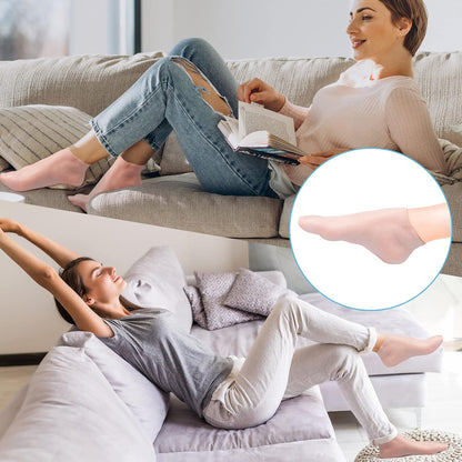 ✨ 50% OFF! Moisturizing Foot Mask Socks – Silicone gel locks in moisture, releases plant oils. Softens cracks & rough skin – wear with shoes for all‑day care! 🌿🧦