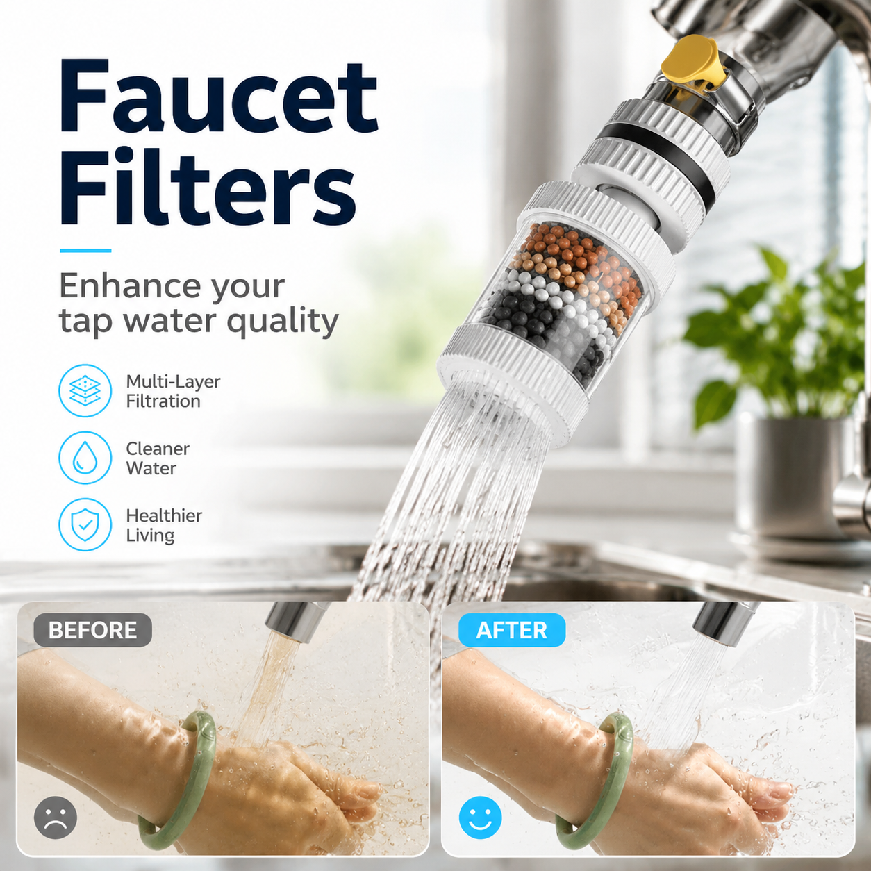 Faucet Filters - Enhance your tap water quality