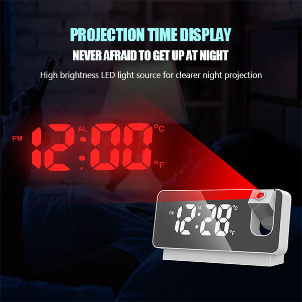 ⏳Limited-time 50% off⏰Smart Digital Projection Alarm Clock