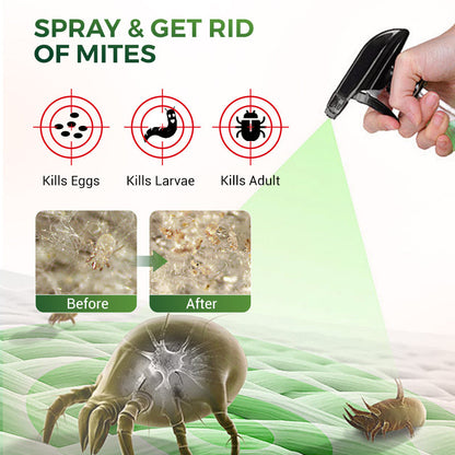 ✨Buy More Get More Free✨🔥Powerful Mite Remover Spray