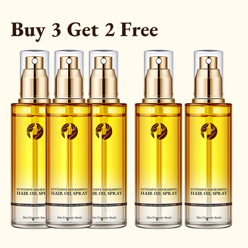 💁‍♀️✨Hair Oil Serum Spray For Curly Hair ✨💆‍♀️Lightweight 3-in-1 Treatment Spray: Shine, Frizz Control & Long-Lasting Curl Definition – No Heavy Residue!