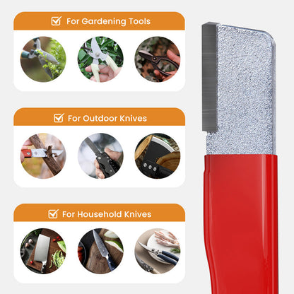 🥳2026 HOT SALE🥳💞50K+ SOLD!🔪🧲 BUY 1 GET 1 FREE! Outdoor Dual‑Purpose Whetstone – Coarse & fine sides, compact & travel‑friendly. Keep knives sharp anywhere! ⛺✨