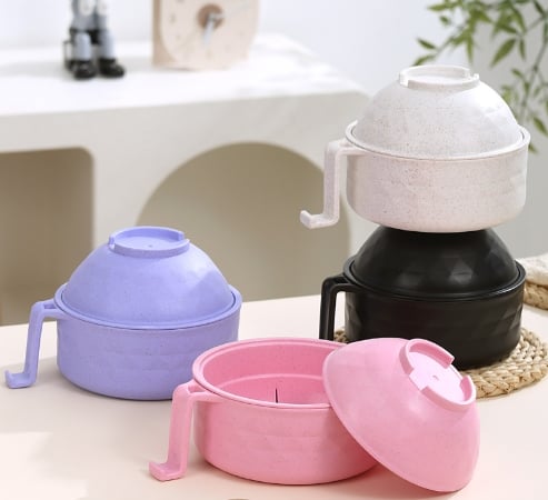 ⏳LAST DAY SALE 50% OFF!⏰🔥 Ramen Cooker Ramen Bowl Set with Chopsticks🍜