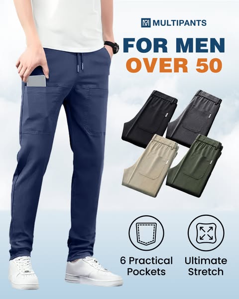 🔥Last Day Sale 60% OFF🥰MultiPants – High Stretch Multi-pocket Durable Cargo Pants