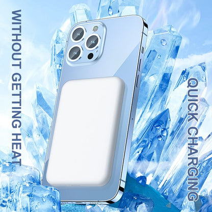 📢FLASH SALE !⏰50% OFF !! ⏰ Fast Charge Portable Wireless Magnetic Power Bank – 15W Fast Charging, Strong Magnetic Adsorption & High Capacity 📱