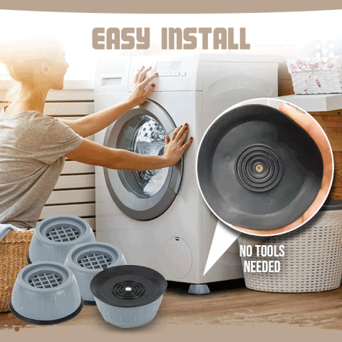 ✨ Last Day Save 50% OFF ✨🏡Non-Vibration Washing Machine Support—Protect your floors and your peace of mind