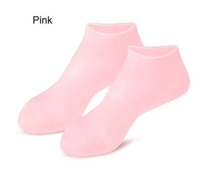 ✨ 50% OFF! Moisturizing Foot Mask Socks – Silicone gel locks in moisture, releases plant oils. Softens cracks & rough skin – wear with shoes for all‑day care! 🌿🧦