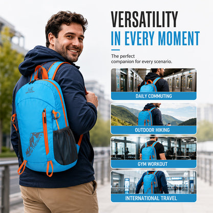 🏆 Last Day Special Price £9.99 ! 🎒Foldable Waterproof Camping Backpack