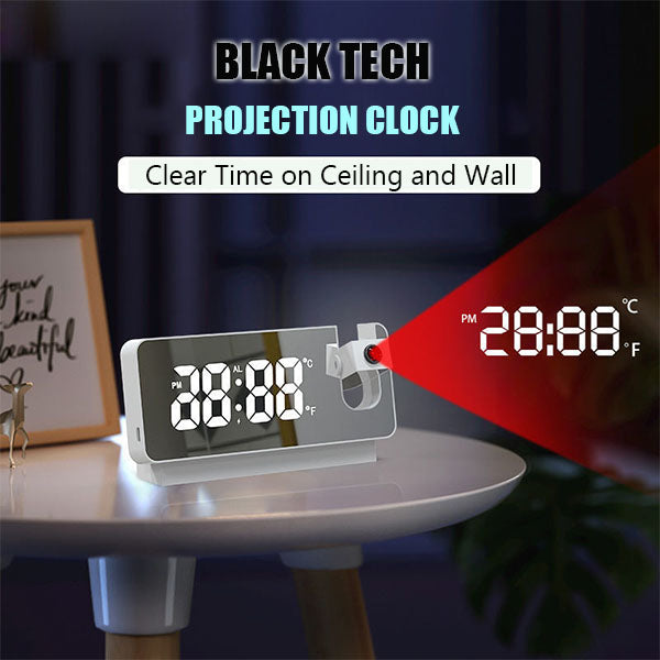 ⏳Limited-time 50% off⏰Smart Digital Projection Alarm Clock