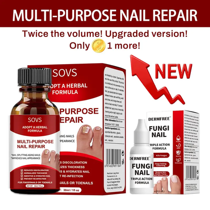 🔥Hot Sale-50%OFF!🔥Nail Repair Essence for Damaged Nails💅🏻