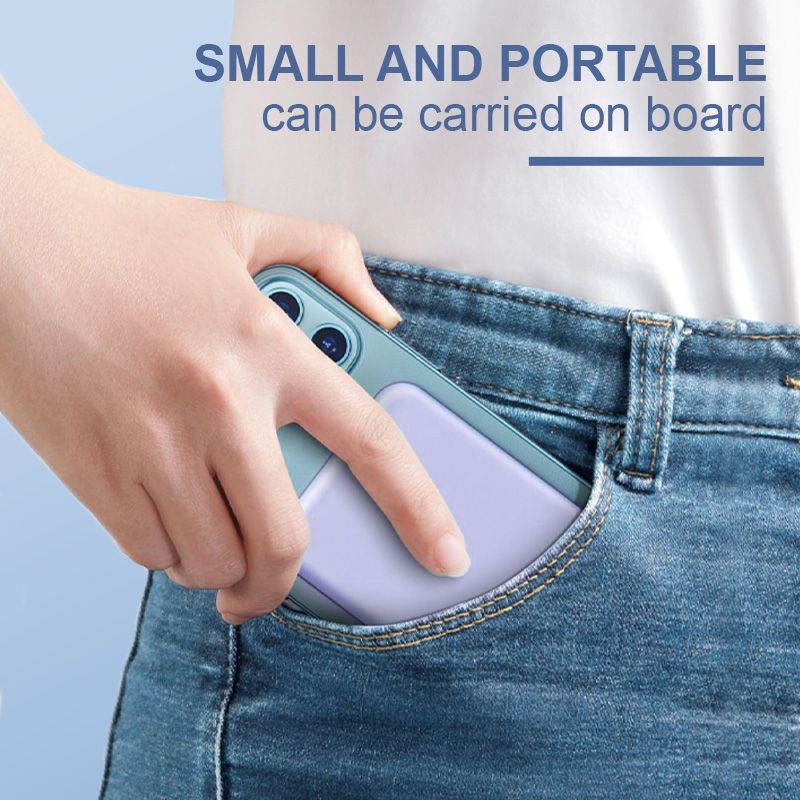 📢FLASH SALE !⏰50% OFF !! ⏰ Fast Charge Portable Wireless Magnetic Power Bank – 15W Fast Charging, Strong Magnetic Adsorption & High Capacity 📱