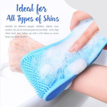 🥳2026 HOT SALE🥳💞50K+ SOLD!🚿🧽 50% OFF! Silicone Body Cleansing Brush – No bacteria trap, dries in minutes. Gentle exfoliation, deep pore clean. A hygienic upgrade for your daily shower! 🌿✨