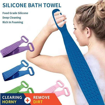 🥳2026 HOT SALE🥳💞50K+ SOLD!🚿🧽 50% OFF! Silicone Body Cleansing Brush – No bacteria trap, dries in minutes. Gentle exfoliation, deep pore clean. A hygienic upgrade for your daily shower! 🌿✨
