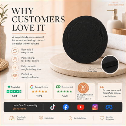 📢📢50% OFF !! ⏰🖤Exfoliating Scrub Bath Pads🧖‍♀️Gently exfoliate, unclog pores, reveal brighter skin