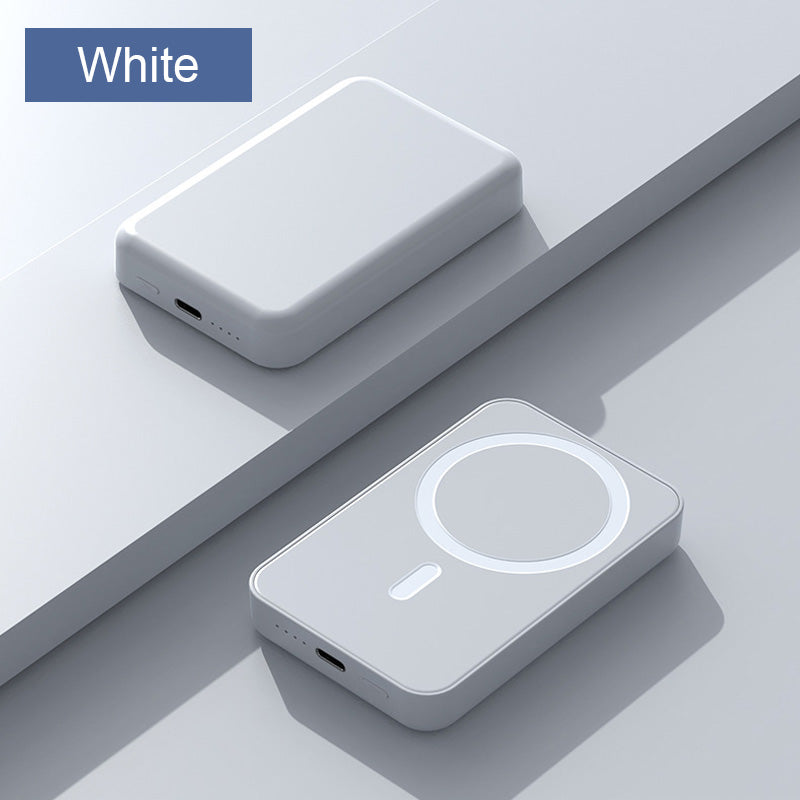 📢FLASH SALE !⏰50% OFF !! ⏰ Fast Charge Portable Wireless Magnetic Power Bank – 15W Fast Charging, Strong Magnetic Adsorption & High Capacity 📱