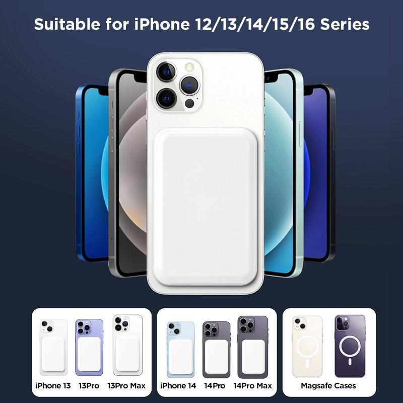 📢FLASH SALE !⏰50% OFF !! ⏰ Fast Charge Portable Wireless Magnetic Power Bank – 15W Fast Charging, Strong Magnetic Adsorption & High Capacity 📱