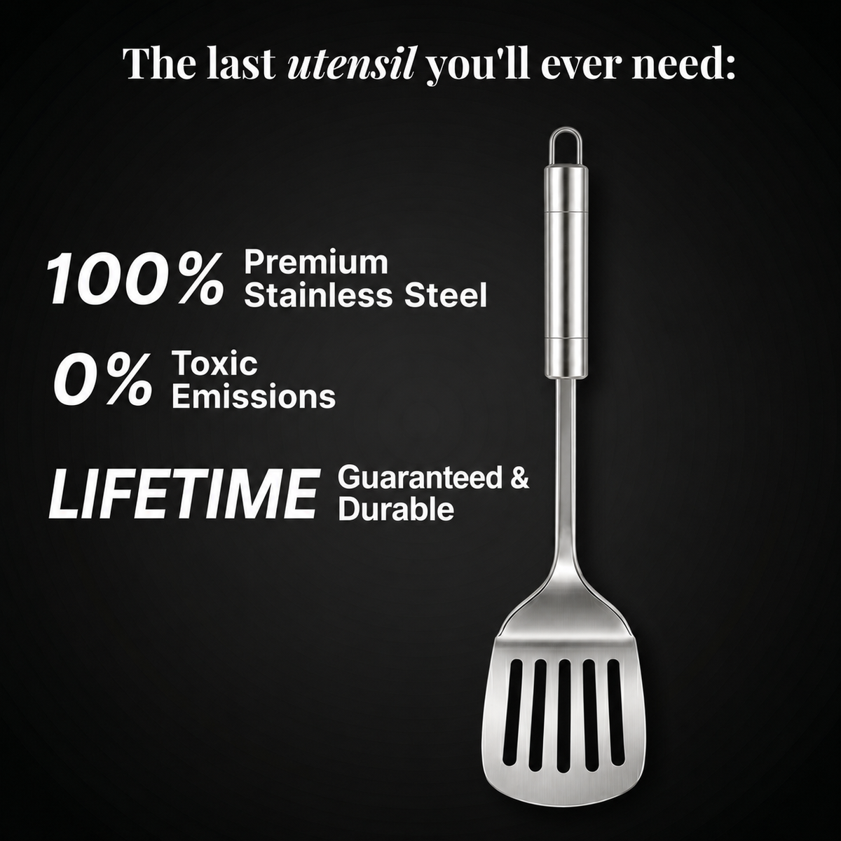 5-Piece Stainless Steel Utensil Set — TITANOX®