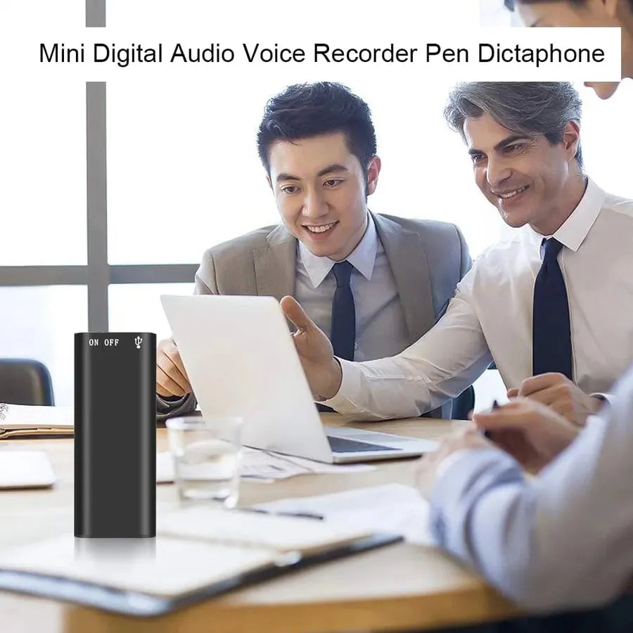 8GB Professional Voice Activated Digital Recorder & MP3 Player