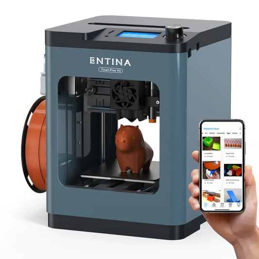 Entina Tina2 Plus Fast Mini 3D Printer (Auto Leveling & WiFi)