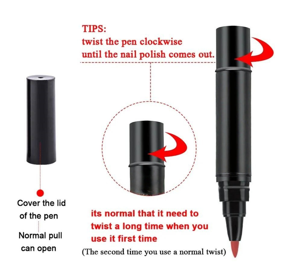 🎨Hot Sale 50% OFF🎨One Step Nail Gel Pen