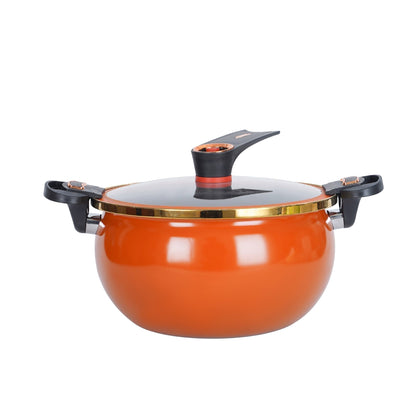 🔥Large Capacity Micro-Pressure Enamel Soup Pot