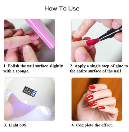 🎨Hot Sale 50% OFF🎨One Step Nail Gel Pen