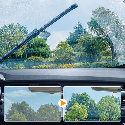 ✨ Limited Time Offer 50% OFF ✨ Car Glass Oil Film & Stain Remover – Cuts Through Grease, Grime & Haze for Crystal-Clear Windscreens 🚗💎
