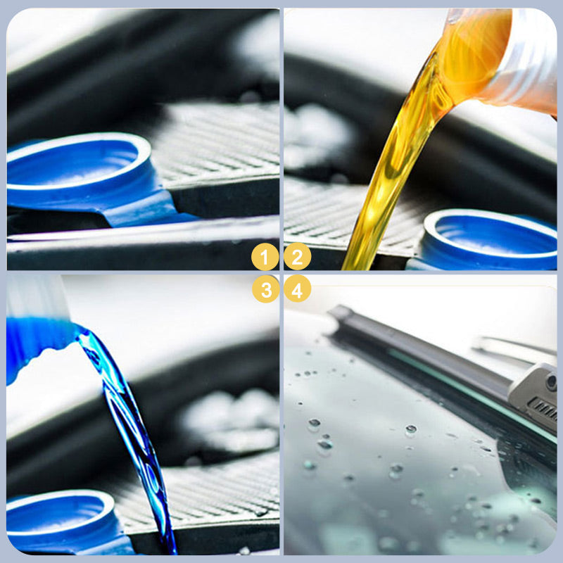✨ Limited Time Offer 50% OFF ✨ Car Glass Oil Film & Stain Remover – Cuts Through Grease, Grime & Haze for Crystal-Clear Windscreens 🚗💎