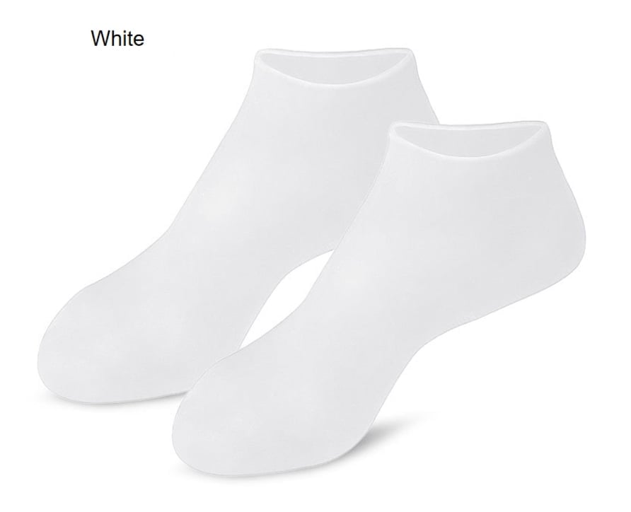 ✨ 50% OFF! Moisturizing Foot Mask Socks – Silicone gel locks in moisture, releases plant oils. Softens cracks & rough skin – wear with shoes for all‑day care! 🌿🧦