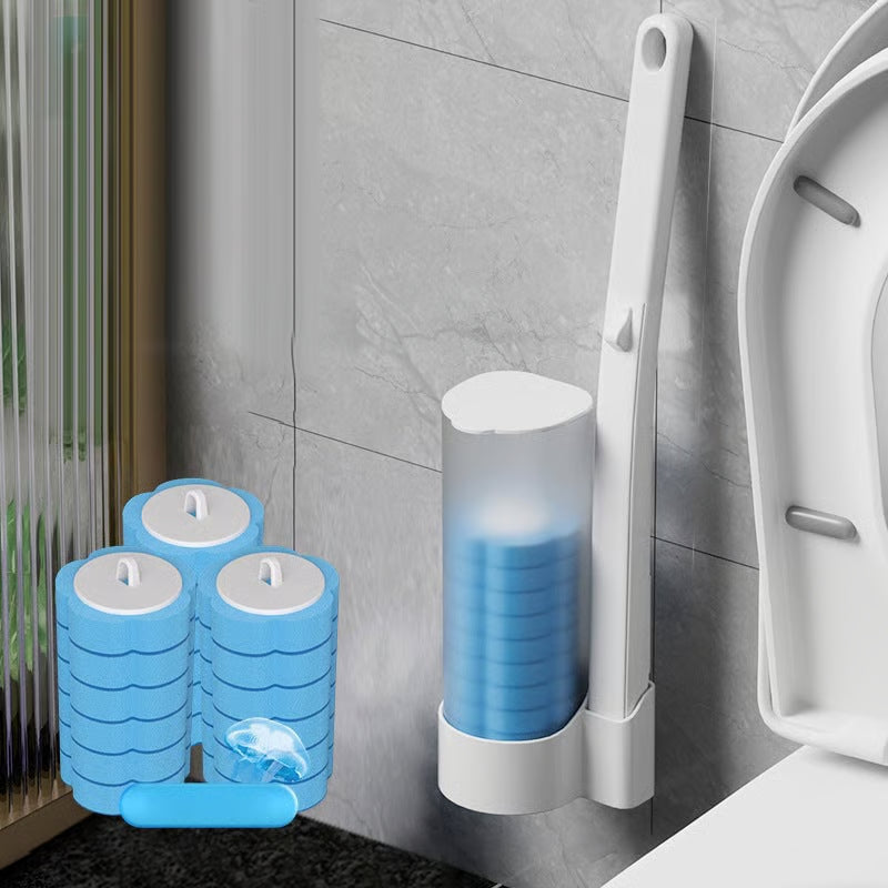 🔥LAST DAY SALE £6.99!!⚡50K+ SOLD!🚽💦Hands-Free Cleaning Gadget🧽Disposable toilet cleaning tool