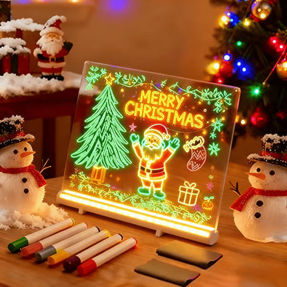 ✨LAST WEEK SPECIAL PRICE: ￡9.99!!⏳🎨Luminous Led Drawing Board For Children