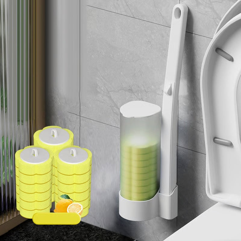 🔥LAST DAY SALE £6.99!!⚡50K+ SOLD!🚽💦Hands-Free Cleaning Gadget🧽Disposable toilet cleaning tool