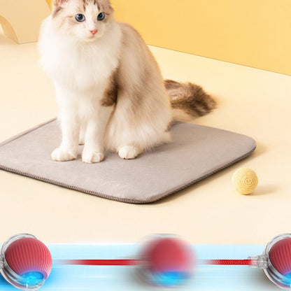 🐾 LIMITED-TIME 50% OFF! 💥 Smart Automatic Rolling Pet Ball – Obstacle Avoidance, Quick Charge, Interactive ✨