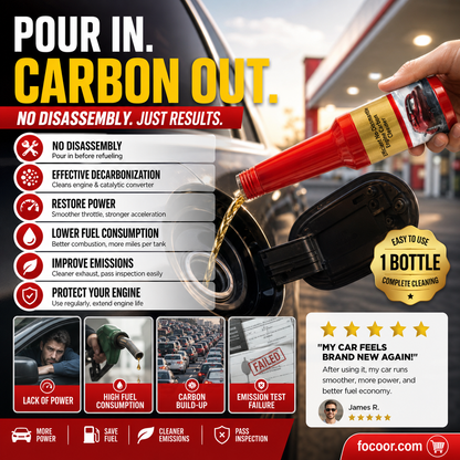 🔥Efficient No-Dismantle Engine Carbon Cleaner