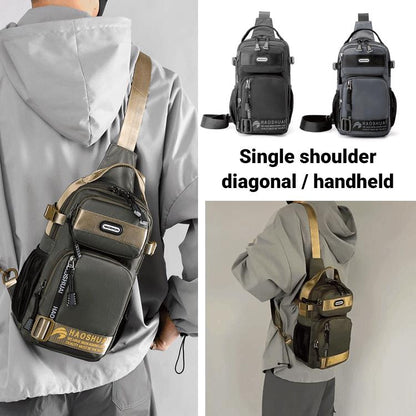 🔥Hot Sale 50% OFF💼Adjustable Oxford Cloth Casual Chest Bag – Stylish & Durable ✨
