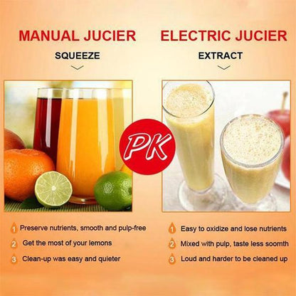 ⚡【Stainless Steel Juicer】 Blend a “Vitamin Tornado” in 30 Seconds! 🍹🔥