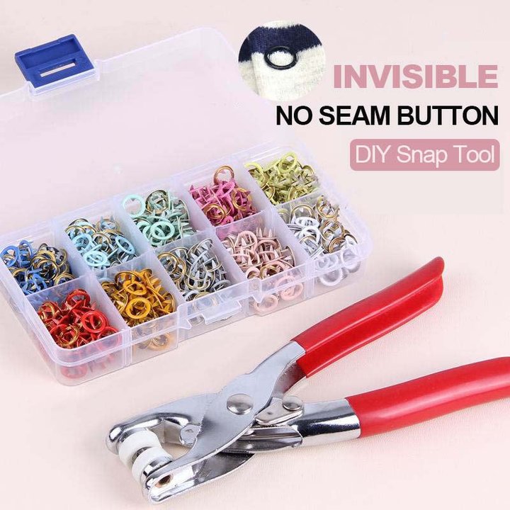🧵 50% OFF! 🔘 DIY Button-Sewing Kit – Complete Toolkit, Easy to Use & Reinforces Your Clothes ✂️