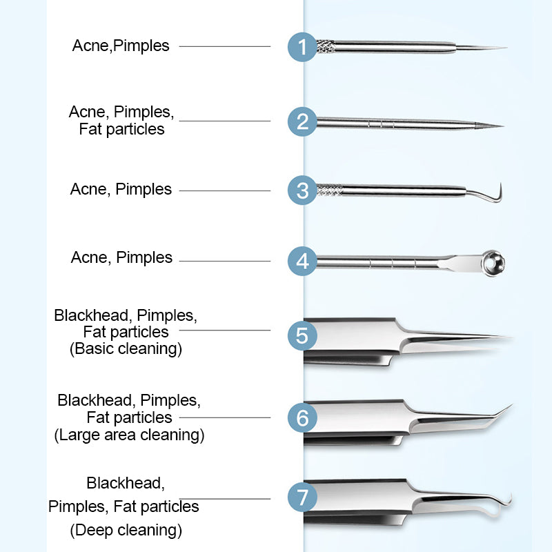 💓HOT SALE 50% OFF🔥Stainless Steel Blackhead Remover Tool Kit