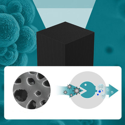 🐟50% OFF NOW! Honeycomb Activated Carbon Aquarium Filter Cubes – Reusable Water Clarifier & Odor Remover Fish Tank Filter Media, Fits Most Filter Systems for Freshwater Saltwater Tanks