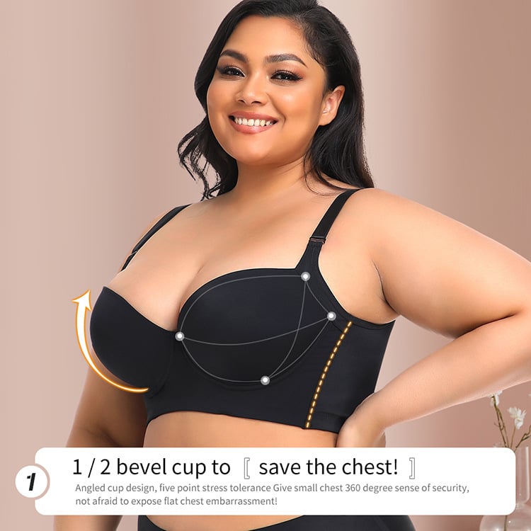 💖LAST DAY SALE 50% OFF💖Back Smoothing Bra with shapewear