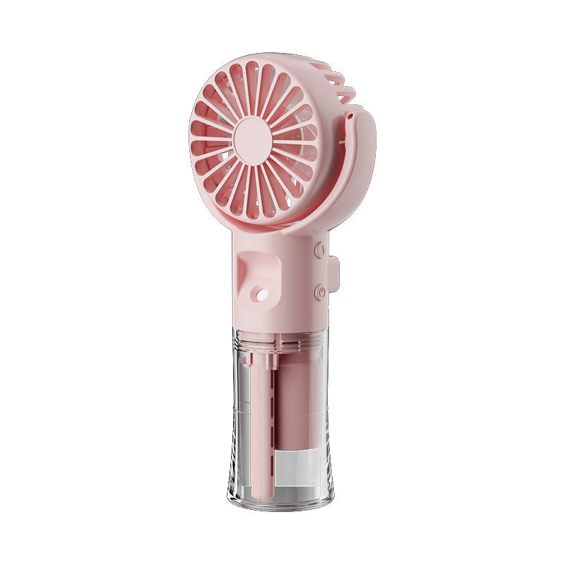 ❄️🌬️50% OFF !!!🌊Portable Rechargeable Handheld Misting Fan