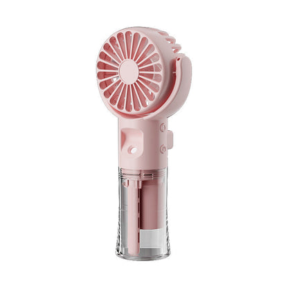 ❄️🌬️50% OFF !!!🌊Portable Rechargeable Handheld Misting Fan