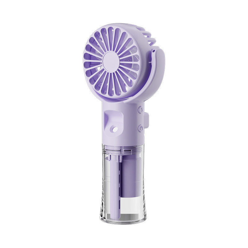 ❄️🌬️50% OFF !!!🌊Portable Rechargeable Handheld Misting Fan