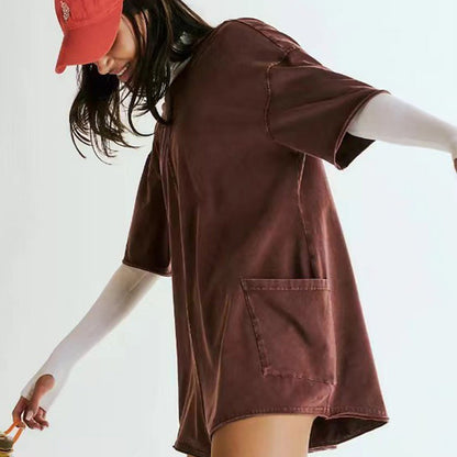 💐50% OFF ! Open-Back Romper – Slimming Fit, Casual Elegance 💃