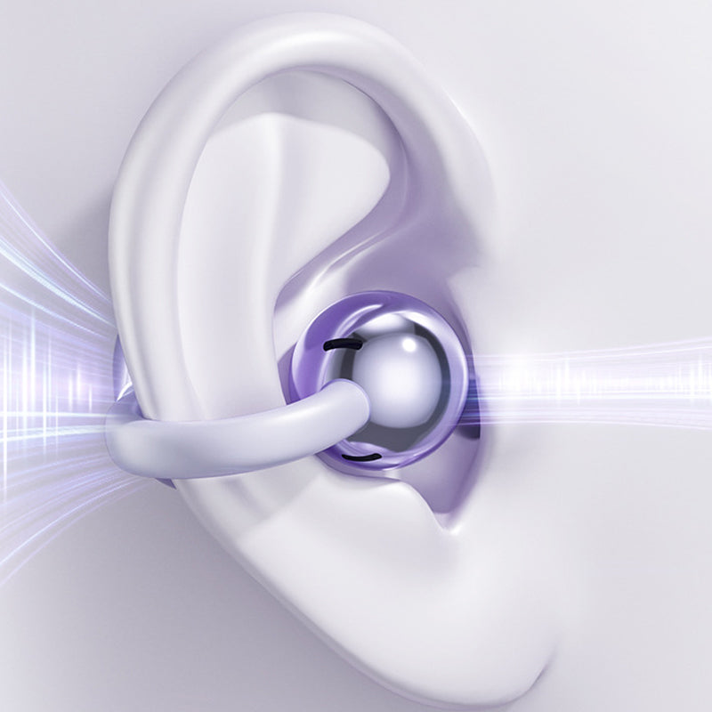 🎧 50% OFF NOW! 💎 Bluetooth 5.4 Clip-On Open Ear Earbuds – Noise cancelling & stereo sound – Perfect for sports, calls or travel – secure fit, long battery 🔋✨🏃‍♂️